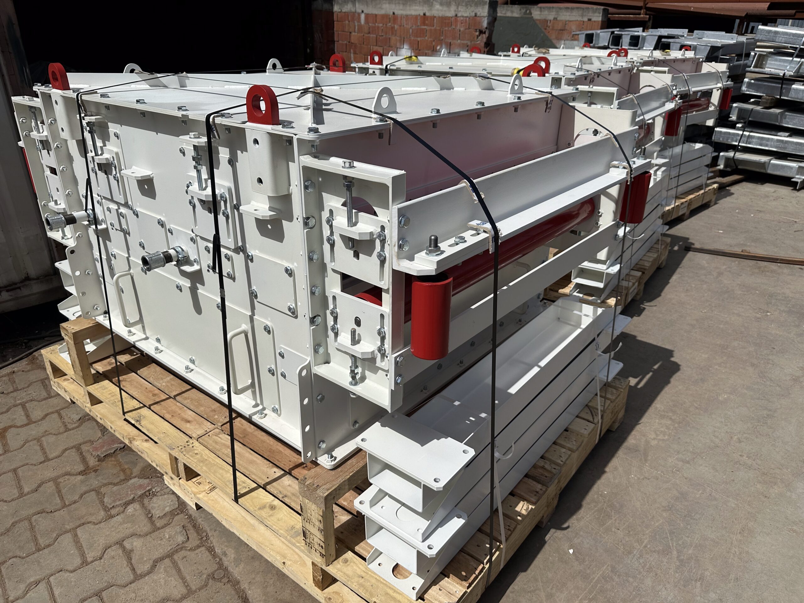 Stacked Steel Plates