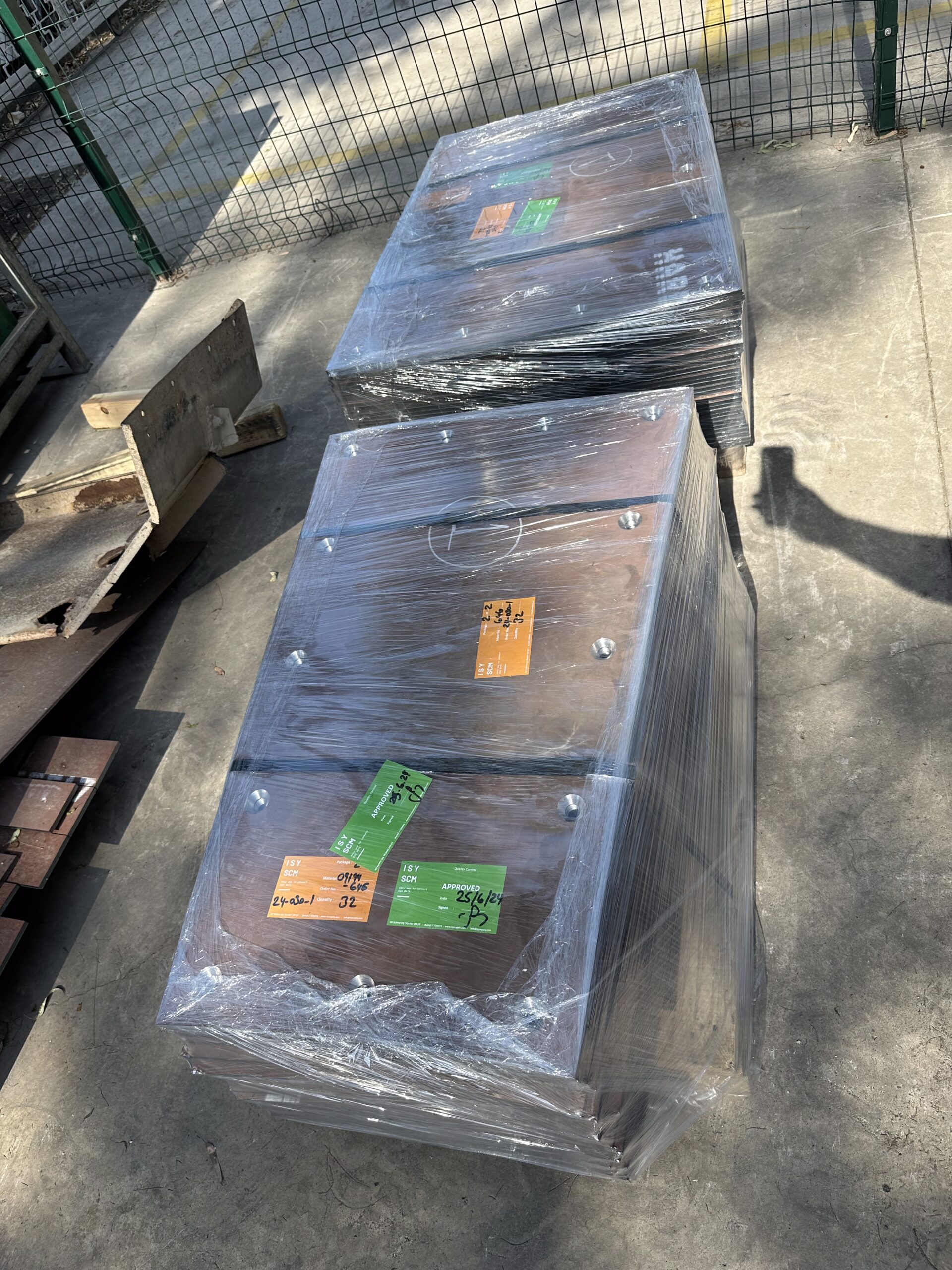 Steel Vessel Interior